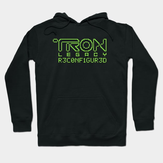 Tron Legacy Yellow Artwork Hoodie by The seagull strengths